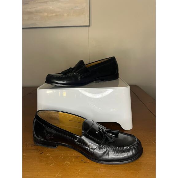 Cole Haan Men\'s Pinch Tassel Size 11.5 Black